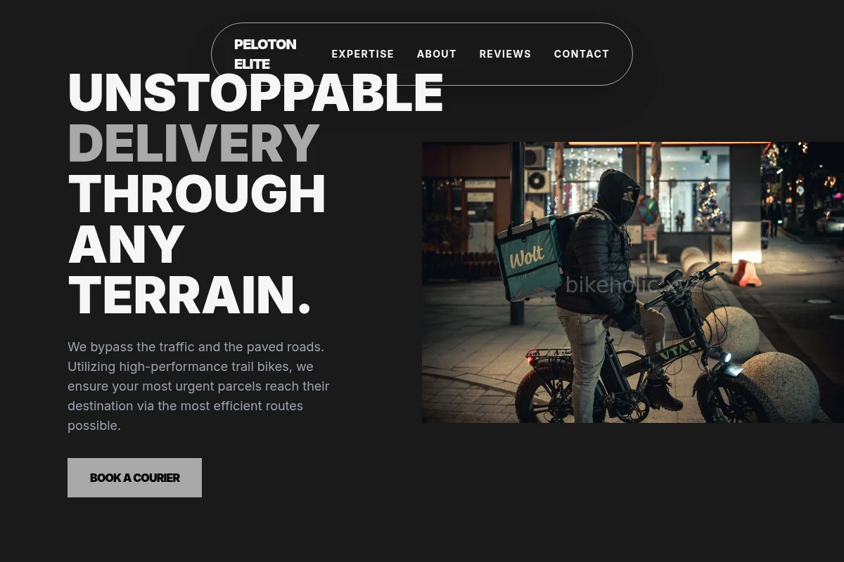 Trail Bike Courier